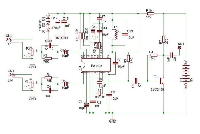 Ba1404 схема включения