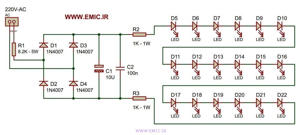 led-Lamp-circuit-with-220V-emic