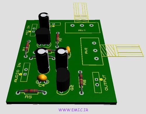 P-2channel-audio-mixer-circuit-using-transistors-emic