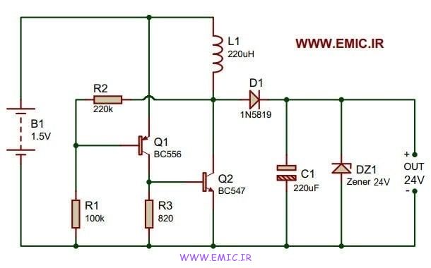 1.5V-to-24V-Converter-Circuit-emic
