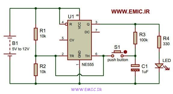 ico-Single-button-on-off-Switch-using-ic-555-emic