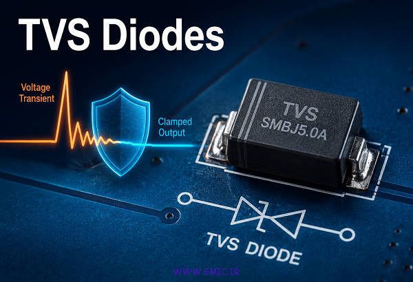 دیود TVS چیست و چرا در مدارات الکترونیکی استفاده می شود